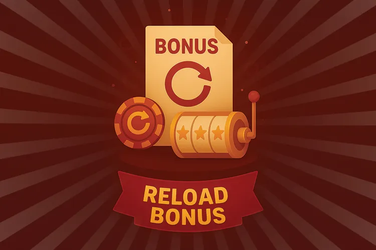 Reload bonuses at online casinos