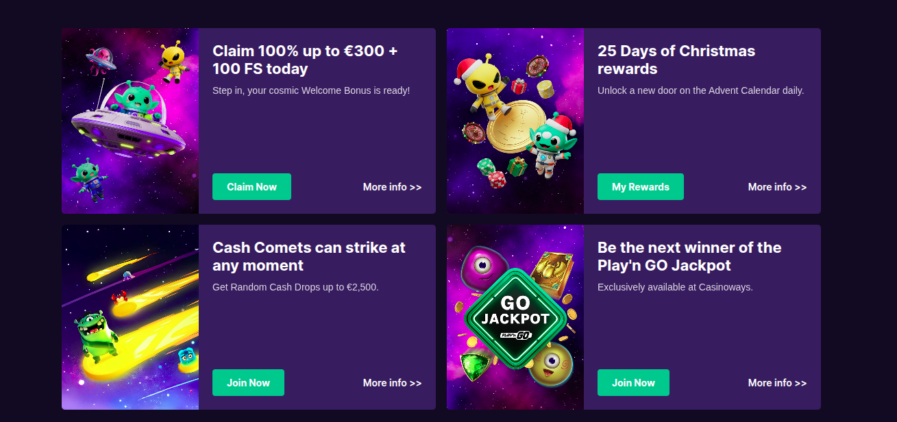 Casino Ways Promotions